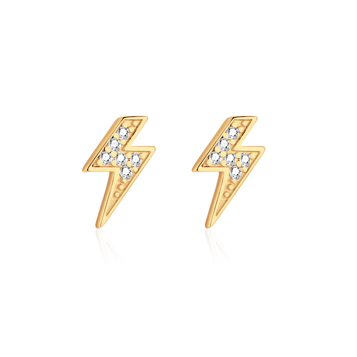 Boucles d'oreilles Éclairs Scintillants - LaMaisonDesBijoux