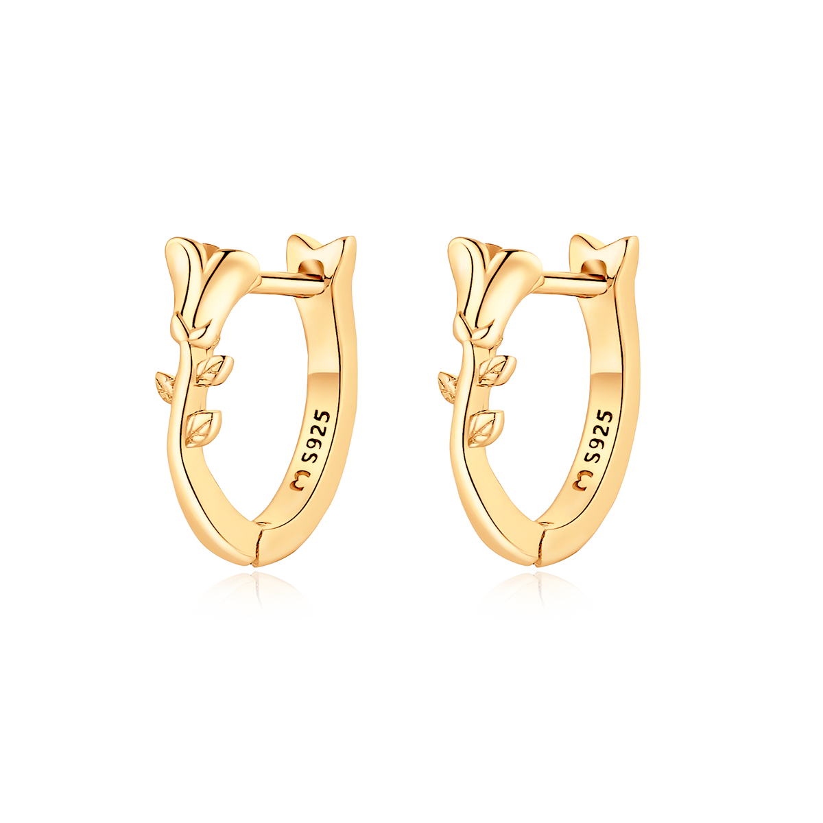 Boucles d'oreilles Rosier - LaMaisonDesBijoux