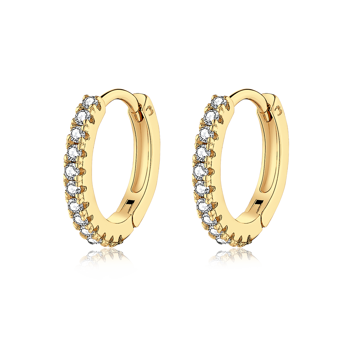 Boucles d'oreilles Zirconium - LaMaisonDesBijoux