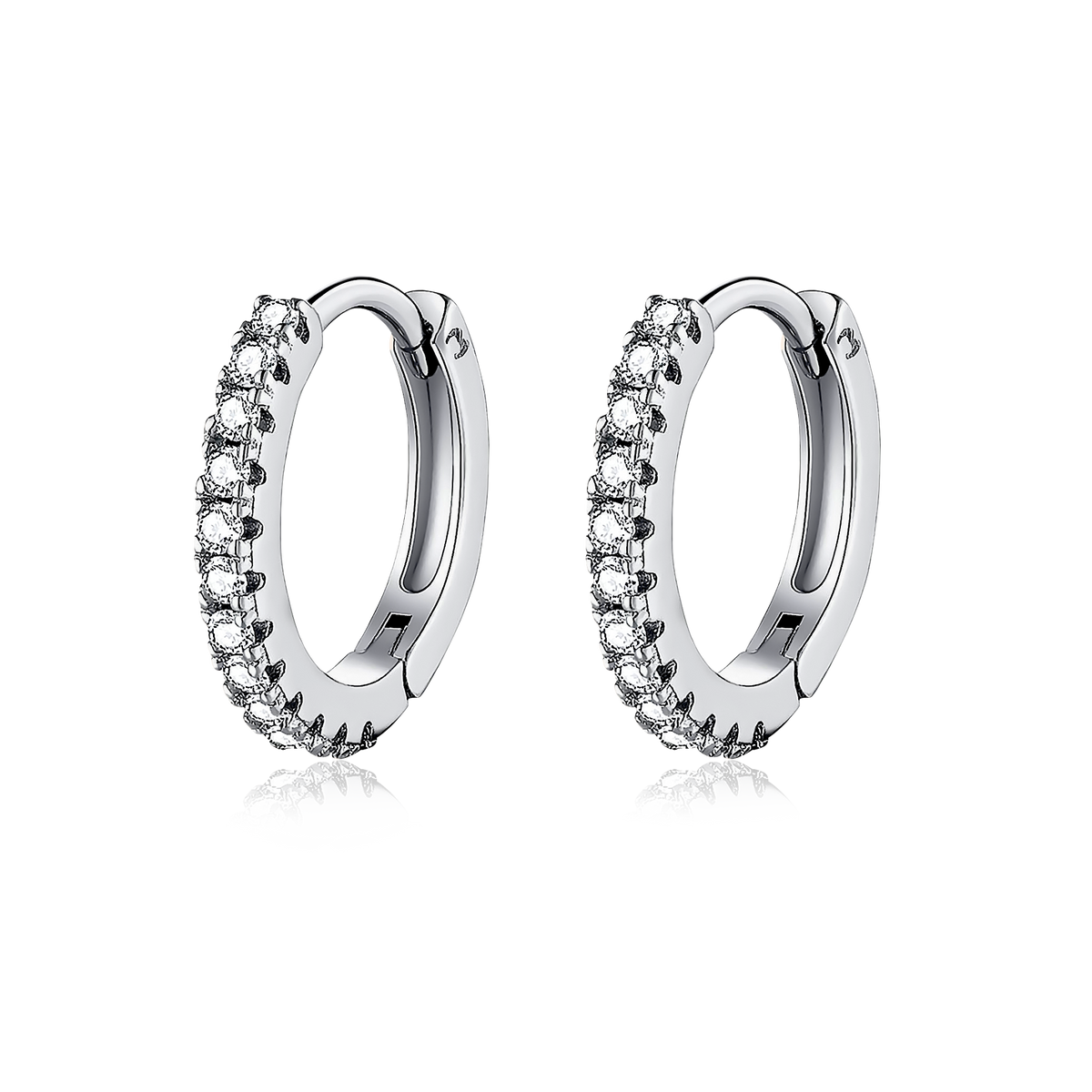 Boucles d'oreilles Zirconium - LaMaisonDesBijoux