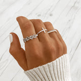 Bague "Fleurs Lumineuses" - LaMaisonDesBijoux