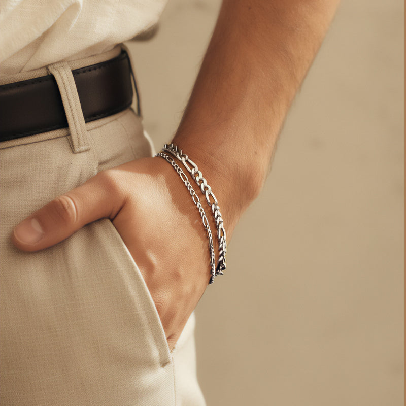 Bracelet Homme BRAVE Titane - LaMaisonDesBijoux