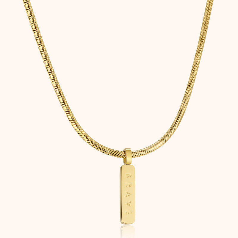 Collier Homme BRAVE "Empower Rombul" - LaMaisonDesBijoux