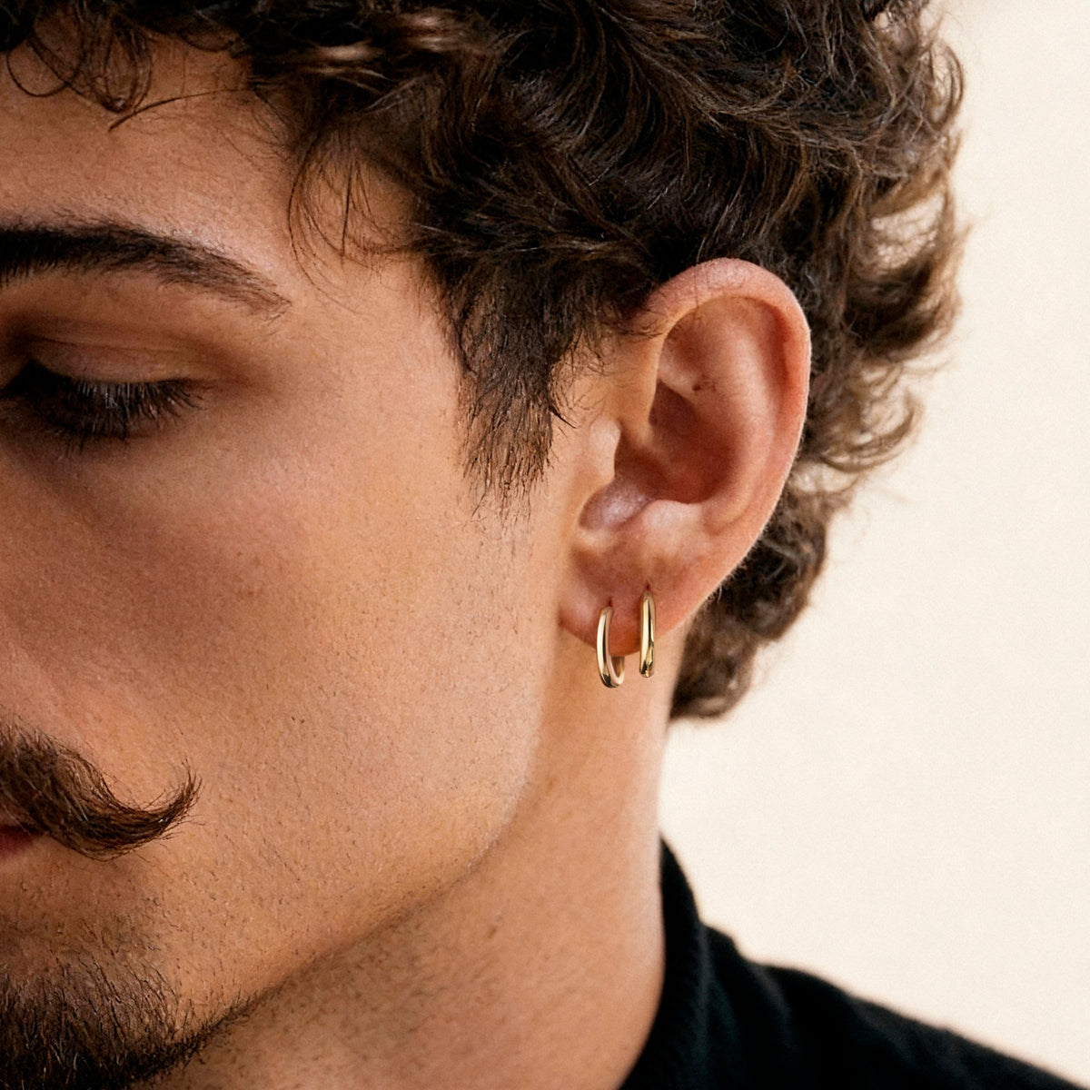 Boucles d'oreilles Homme BRAVE Manly - LaMaisonDesBijoux