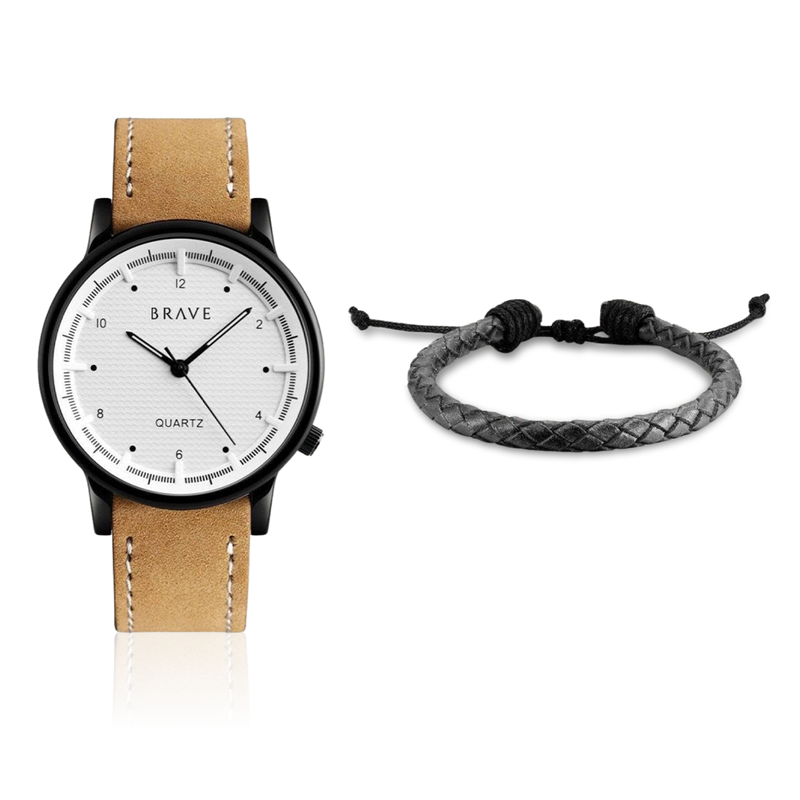 Kit Montre + Bracelet BRAVE ~ Range - LaMaisonDesBijoux