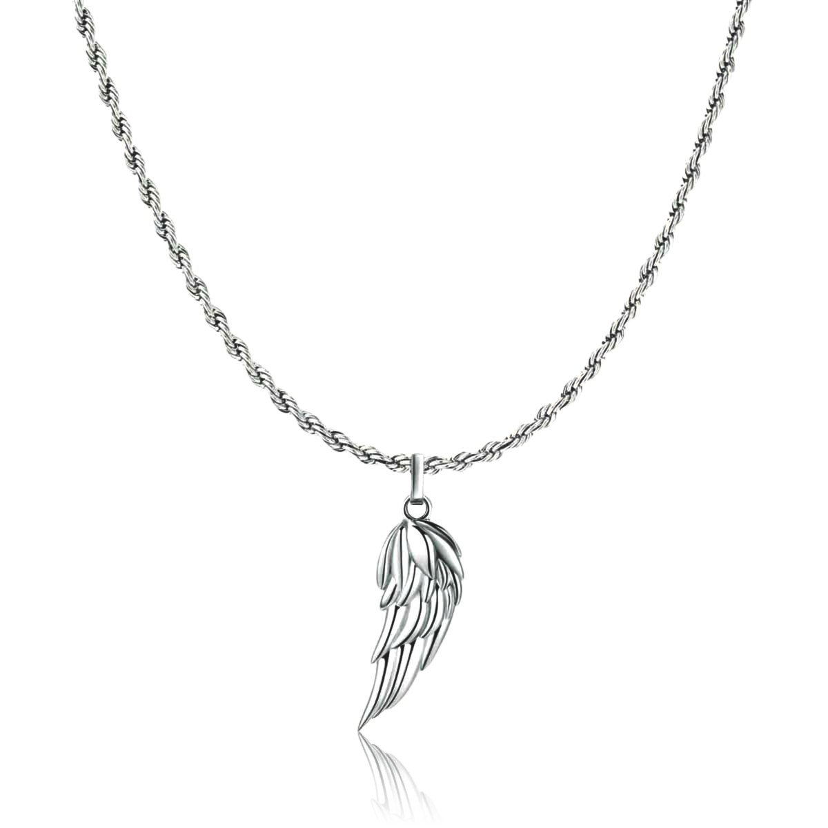 Collier Homme BRAVE Aile - LaMaisonDesBijoux