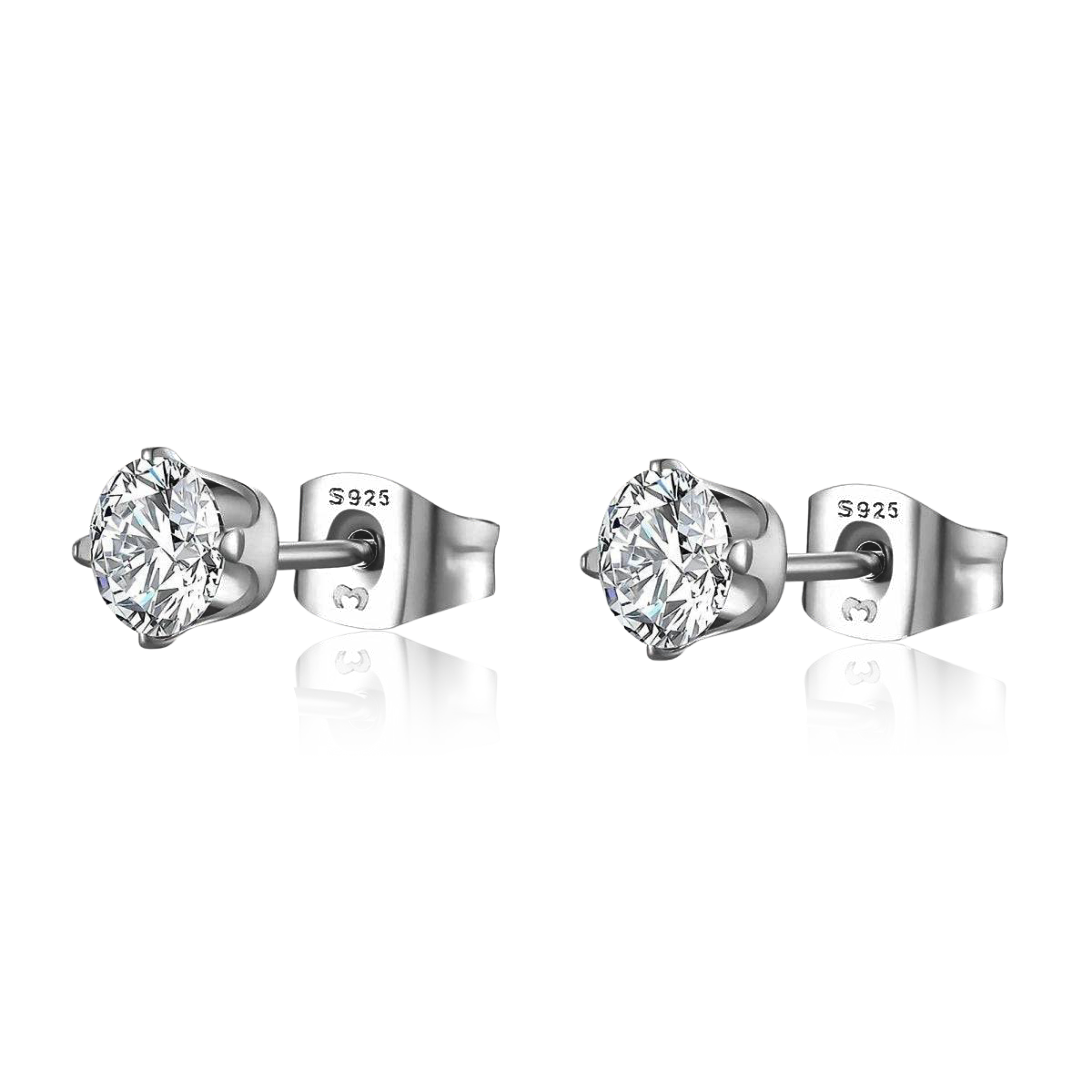 Boucles d'oreilles Homme Brillant