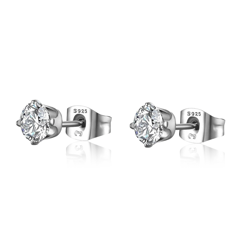 Boucles d'oreilles Homme Brillant