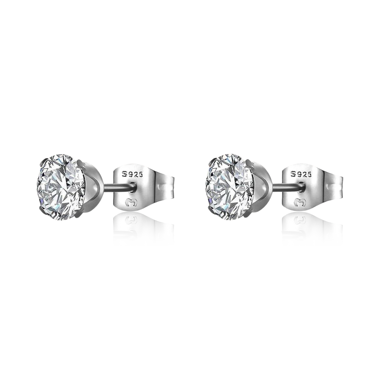 Boucles d'oreilles Homme Brillant