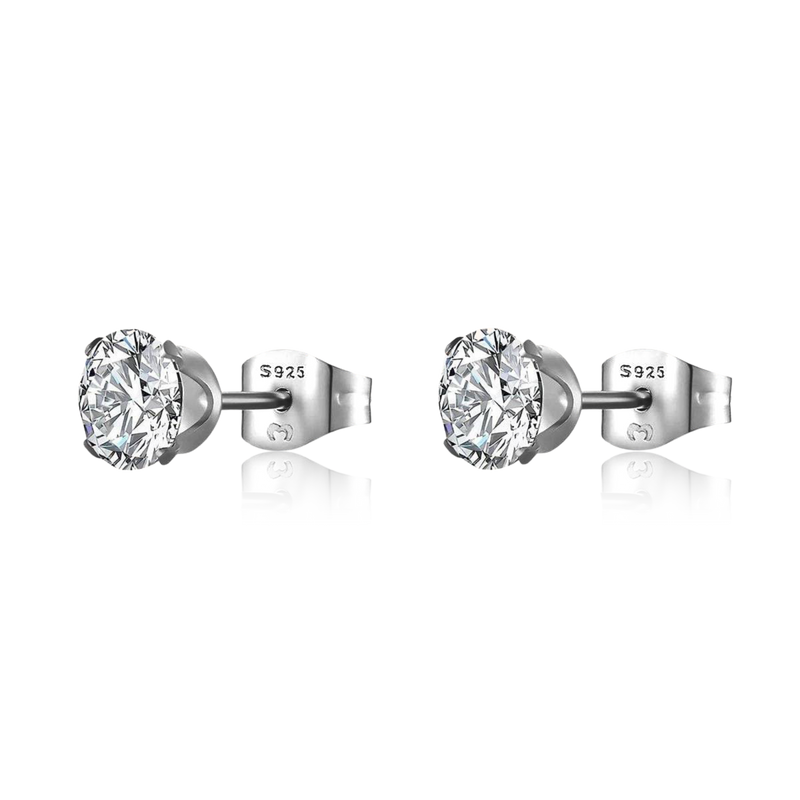 Boucles d'oreilles Homme Brillant