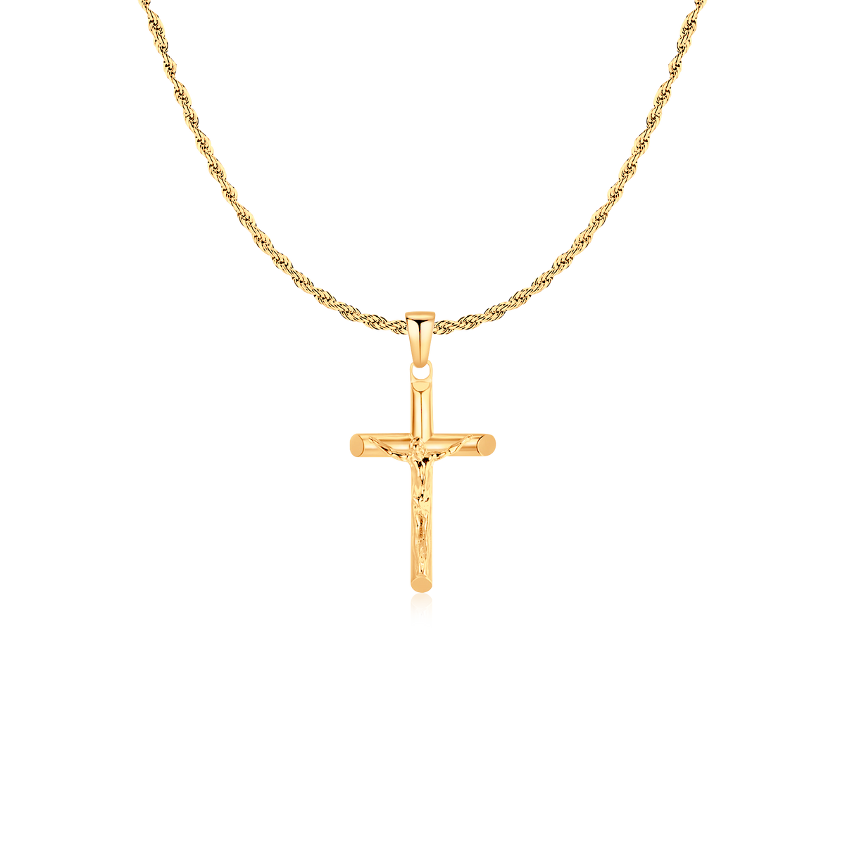 Collier Homme BRAVE Croix - LaMaisonDesBijoux