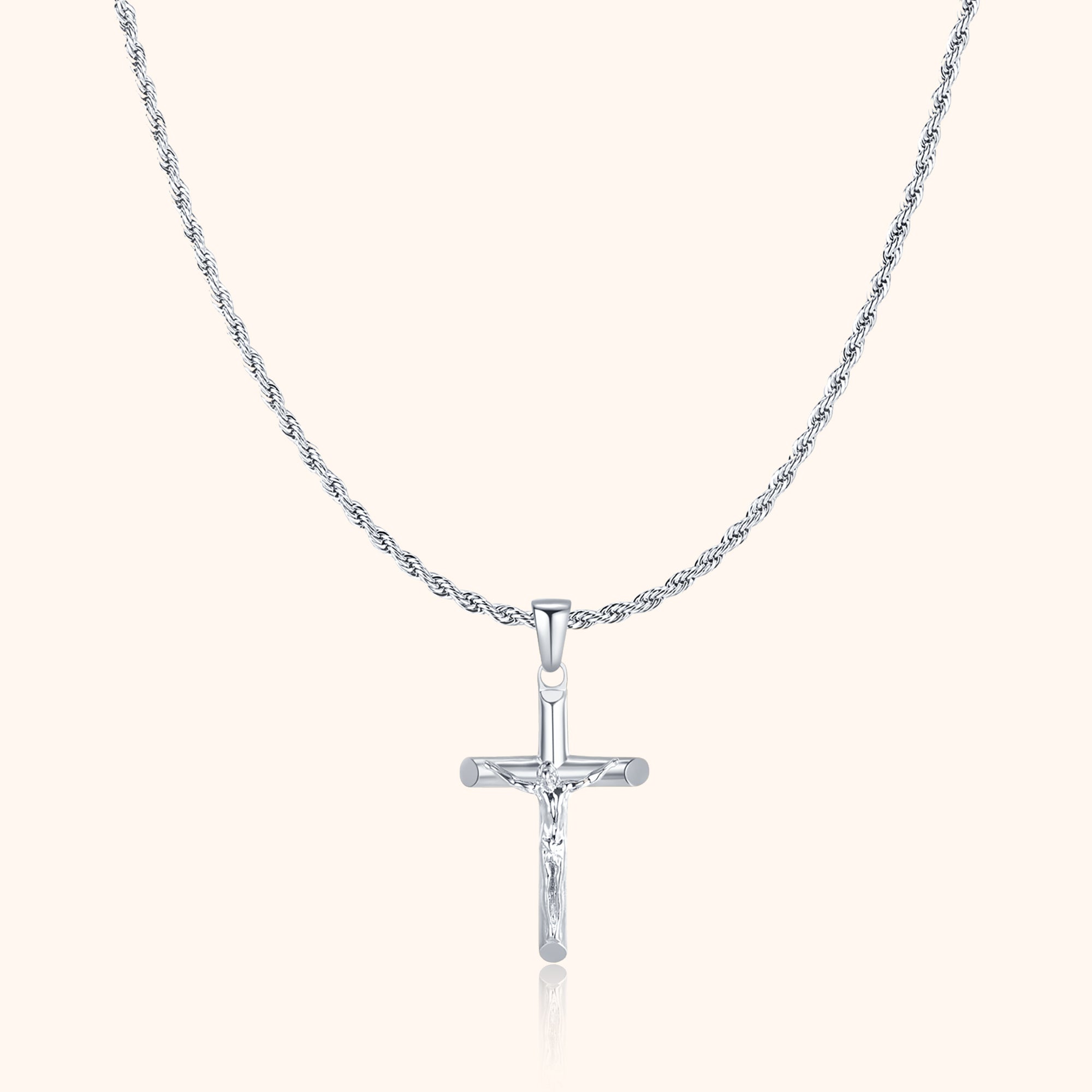 Collier Homme BRAVE "Jésus-Christ" - LaMaisonDesBijoux