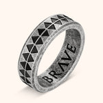 Bague Homme BRAVE "Tribal" - LaMaisonDesBijoux