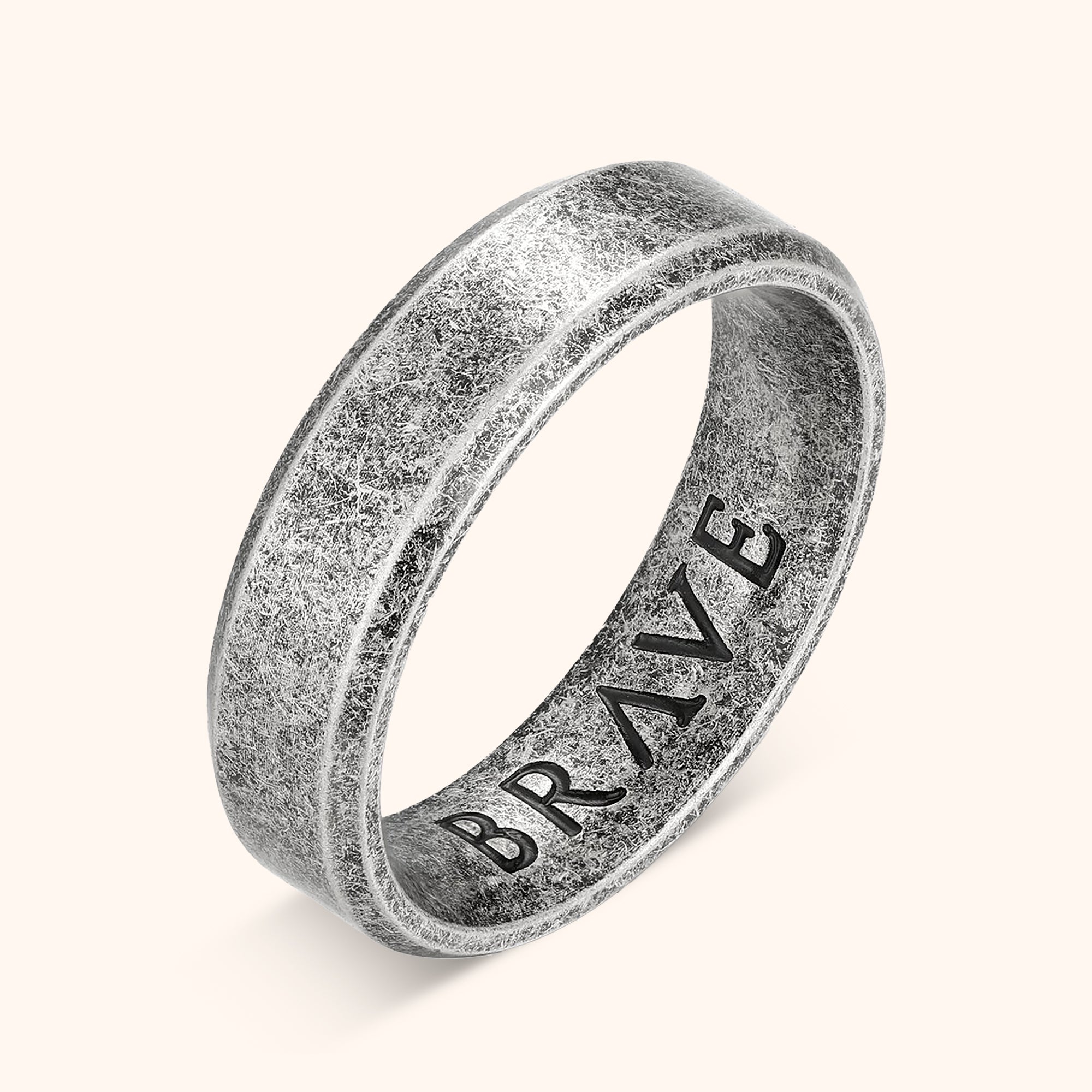 Bague Homme BRAVE "Fumée" - LaMaisonDesBijoux