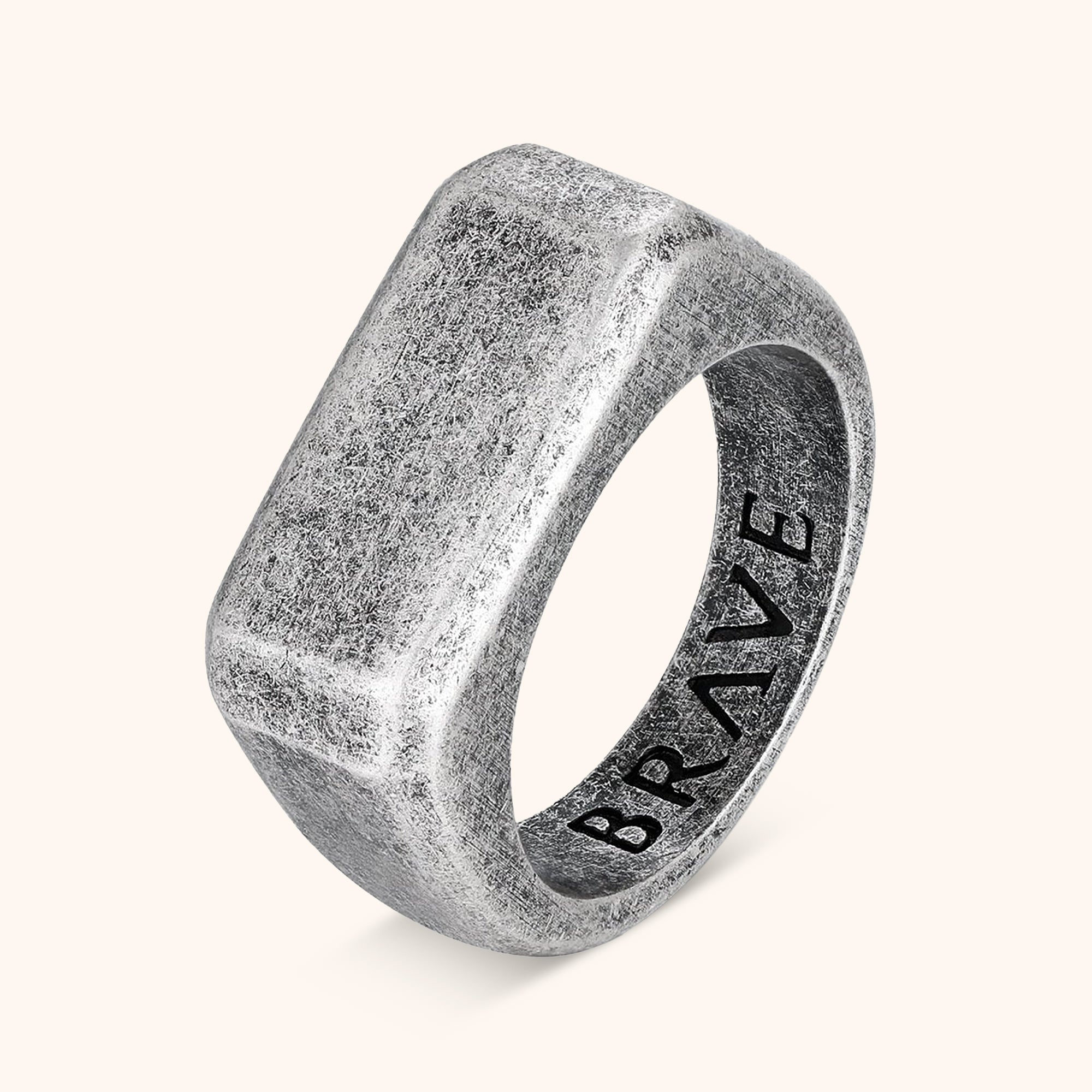 Bague Homme BRAVE "Ténèbres" - LaMaisonDesBijoux