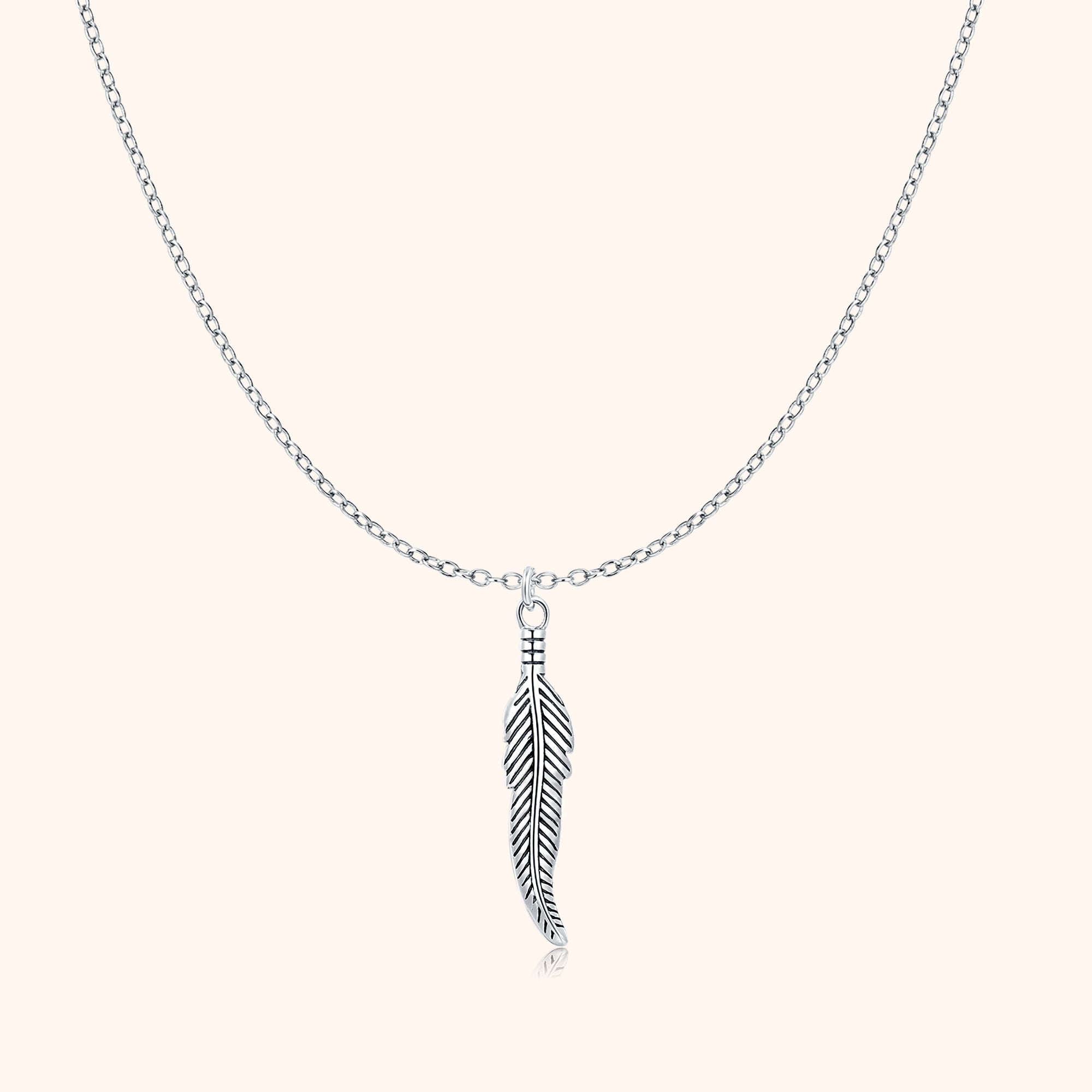 Collier Homme BRAVE "Plume"