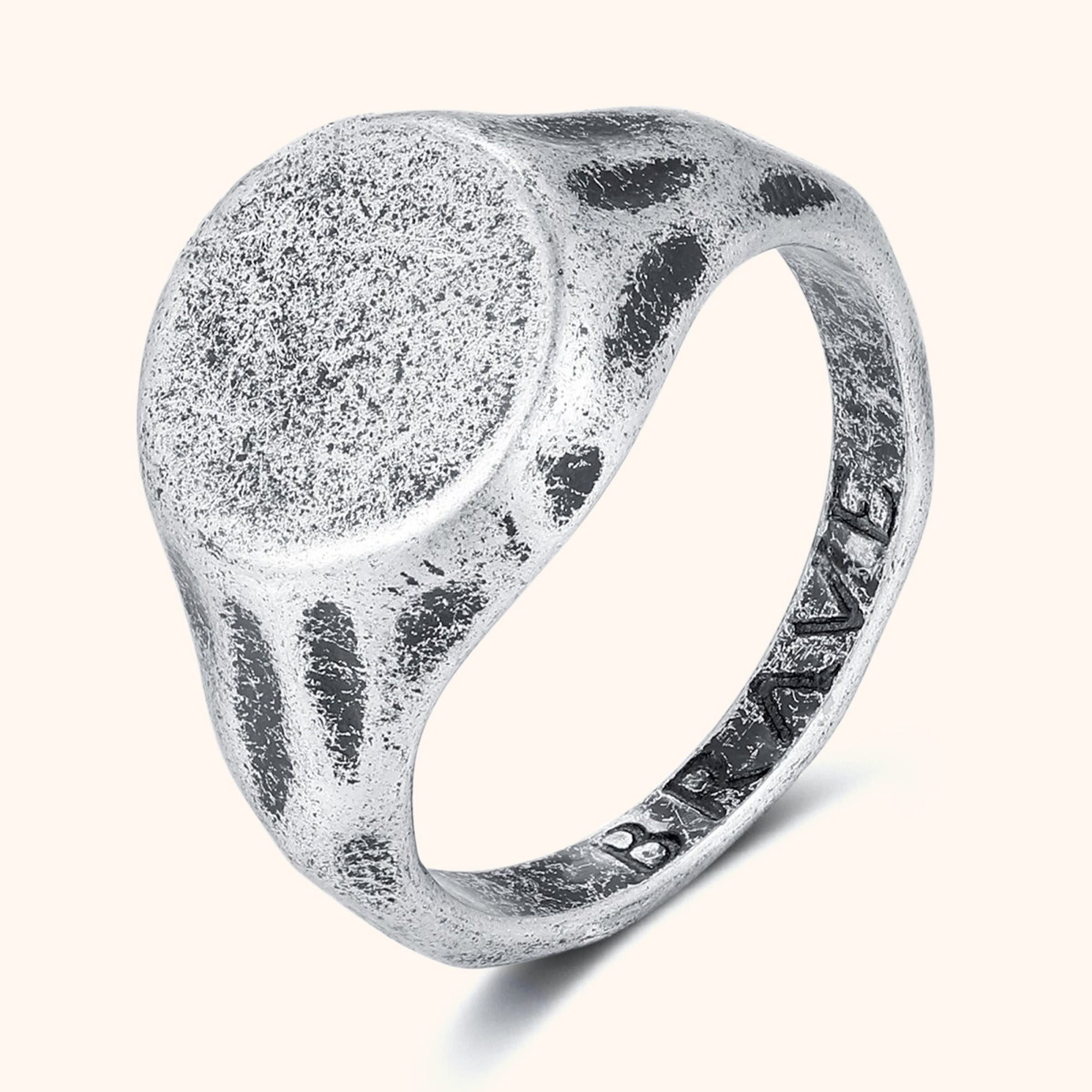 Bague Homme BRAVE "Cendre" - LaMaisonDesBijoux