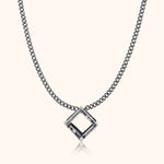 Collier Homme BRAVE "Losange" - LaMaisonDesBijoux