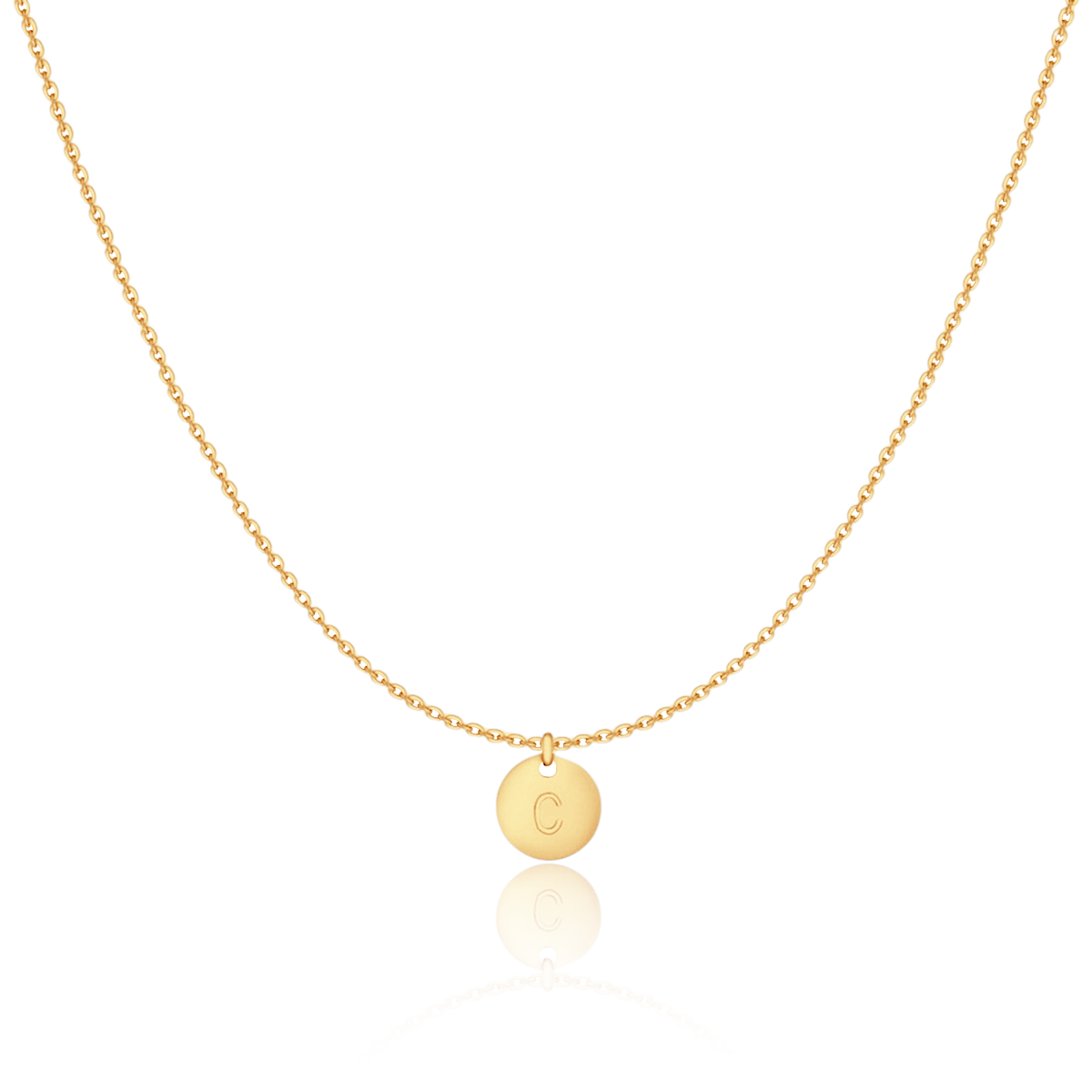 Collier Initiale - LaMaisonDesBijoux