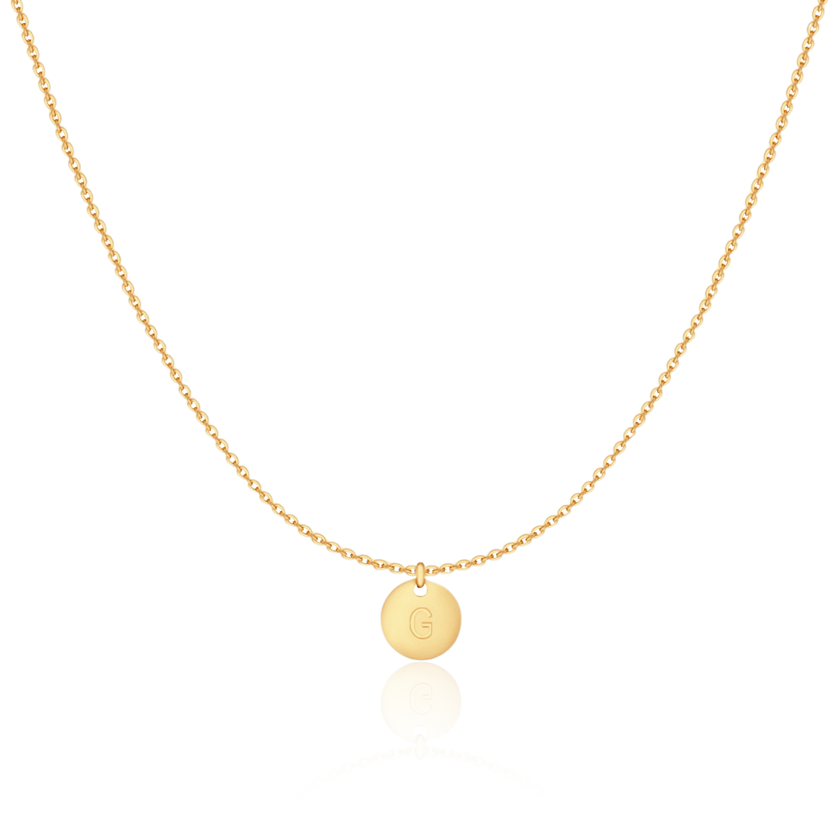 Collier Initiale - LaMaisonDesBijoux
