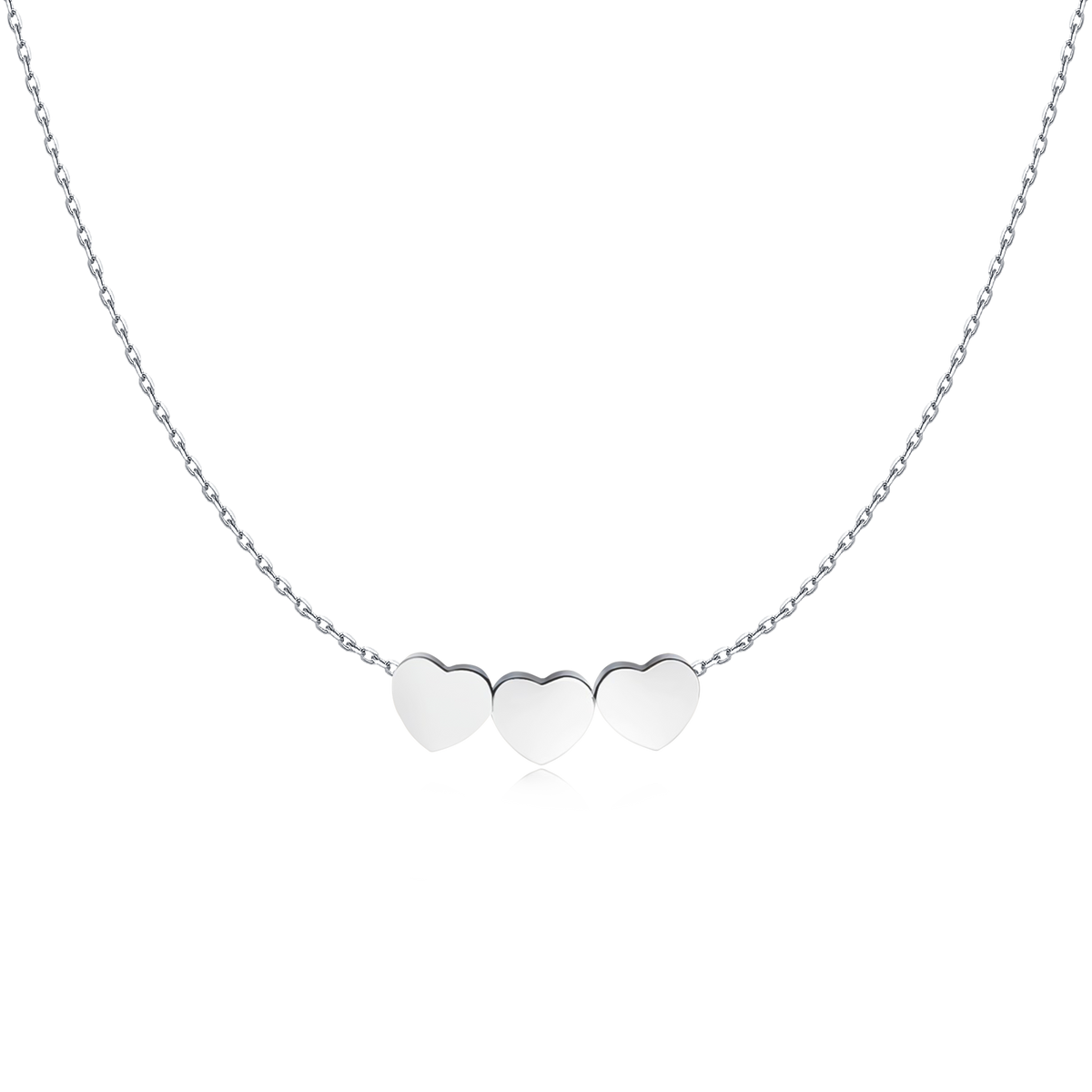 Collier 3 Cœurs - LaMaisonDesBijoux