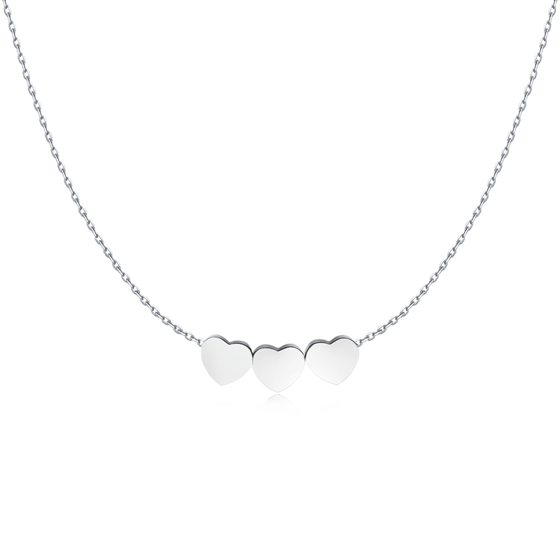Collier 3 Cœurs - LaMaisonDesBijoux