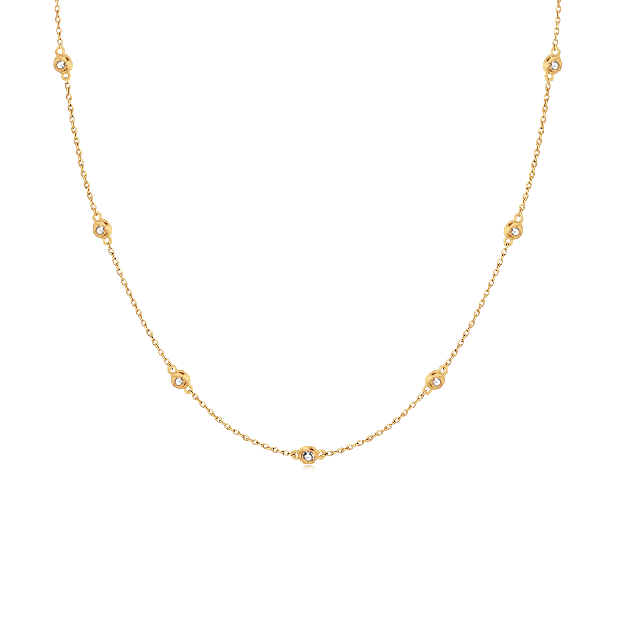 Collier Diamants - LaMaisonDesBijoux