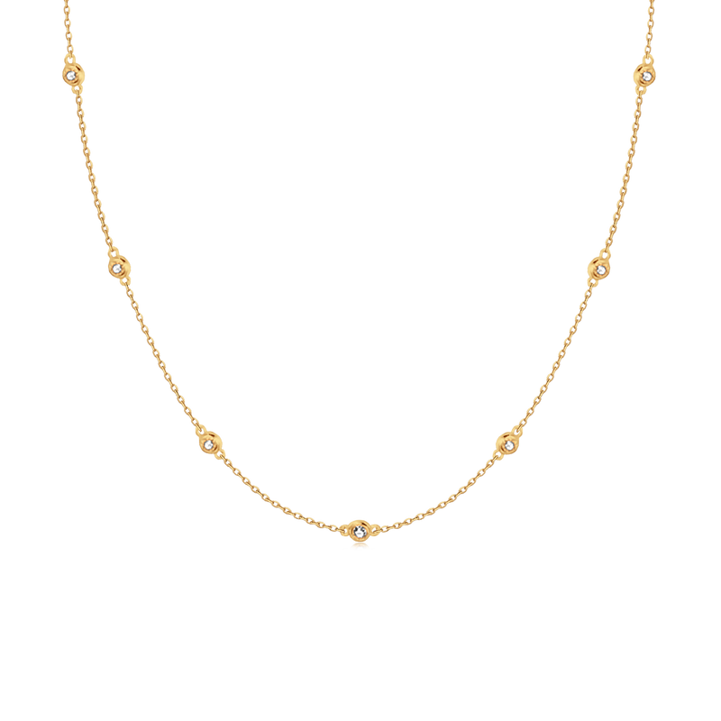 Collier Diamants - LaMaisonDesBijoux