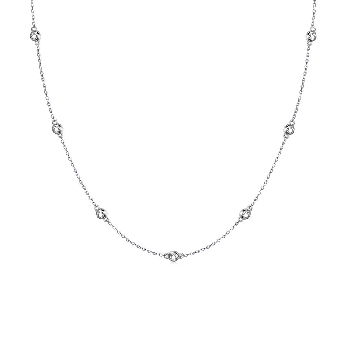 Collier Diamants - LaMaisonDesBijoux