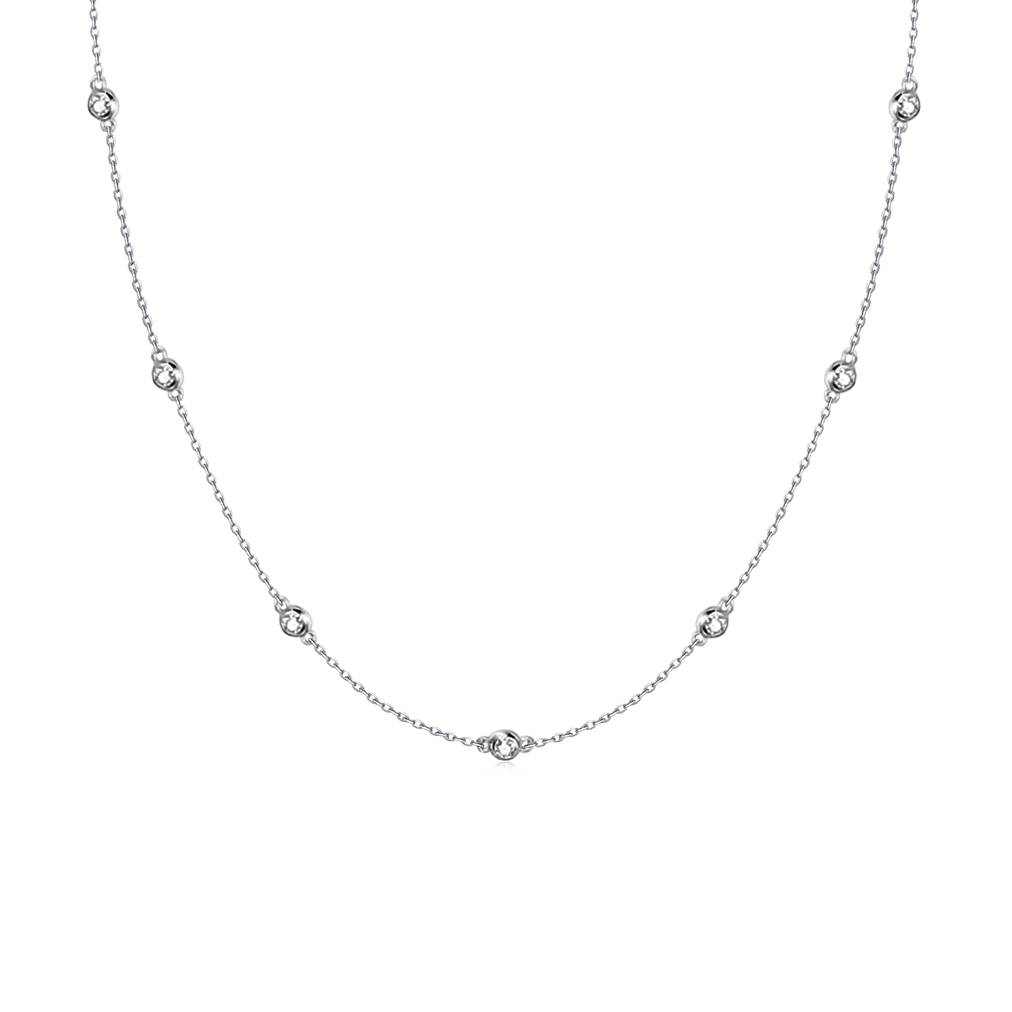 Collier Diamants - LaMaisonDesBijoux