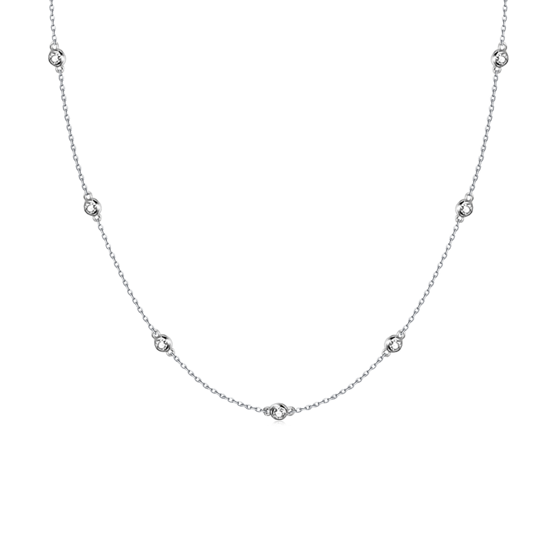 Collier Diamants - LaMaisonDesBijoux