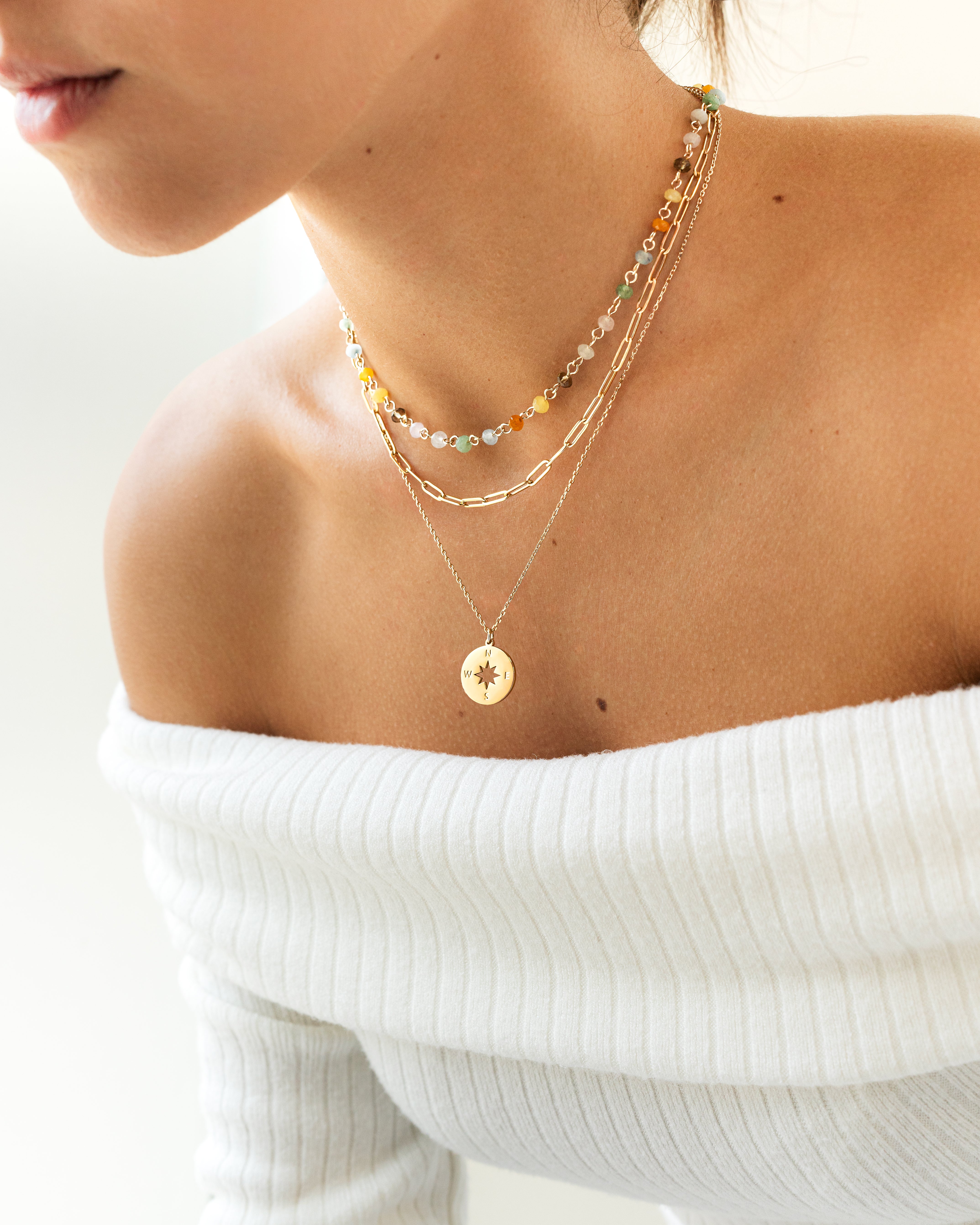 Collier "Rose des Vents"