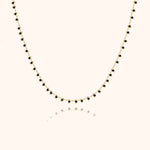 Collier "Boules Noire" - LaMaisonDesBijoux