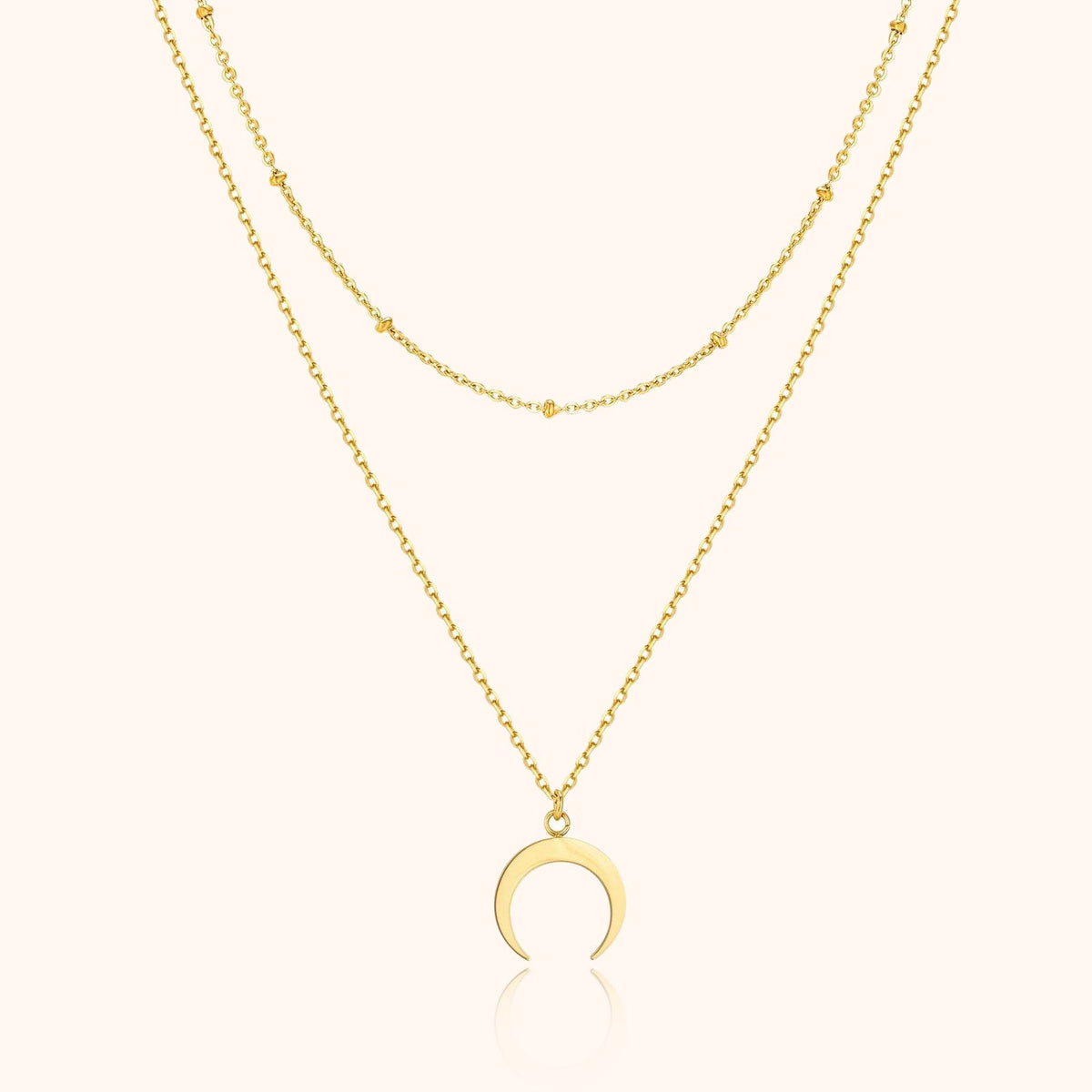 Collier "Morceau de Lune" - LaMaisonDesBijoux