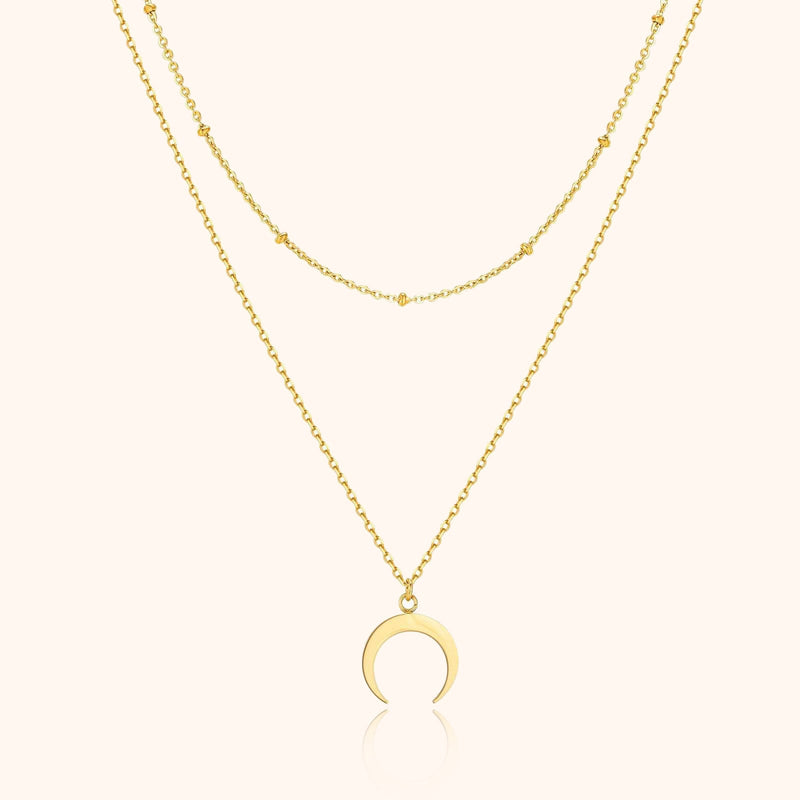 Collier "Morceau de Lune" - LaMaisonDesBijoux