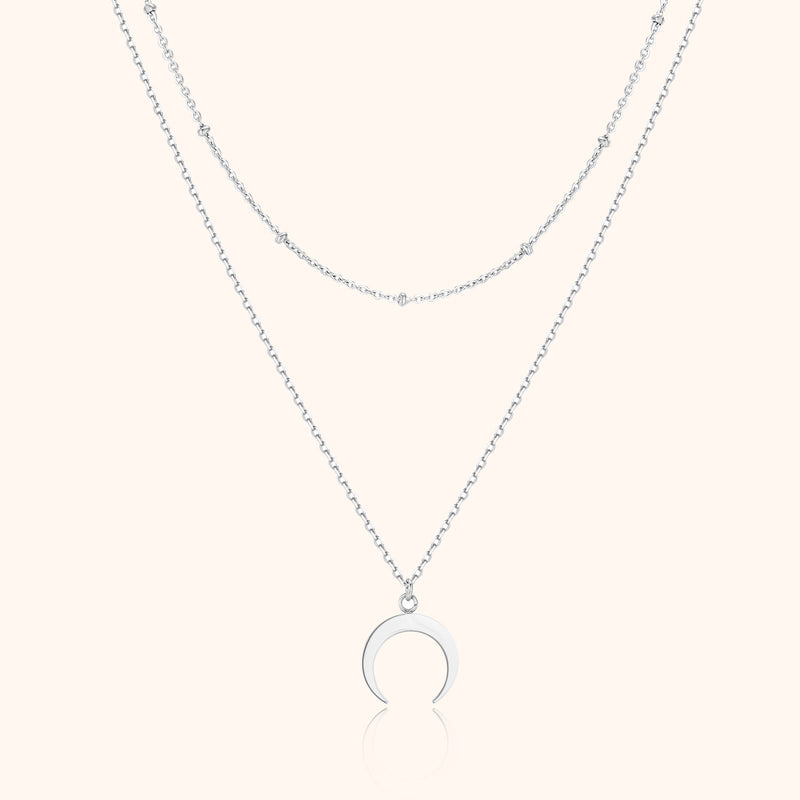 Collier "Morceau de Lune" - LaMaisonDesBijoux
