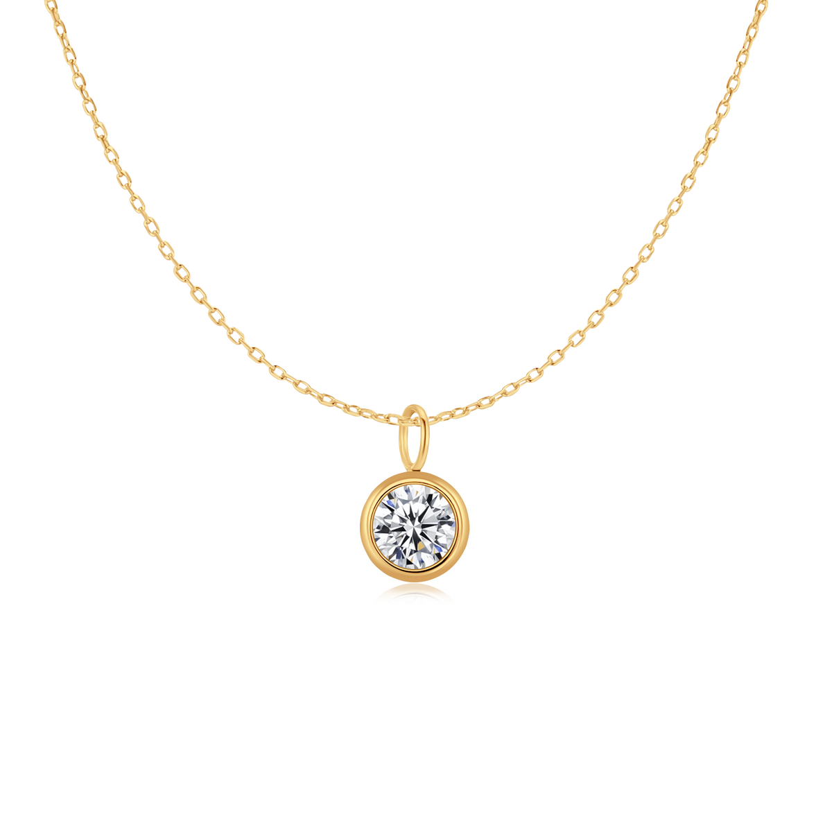 Collier Cercle Zircone - LaMaisonDesBijoux