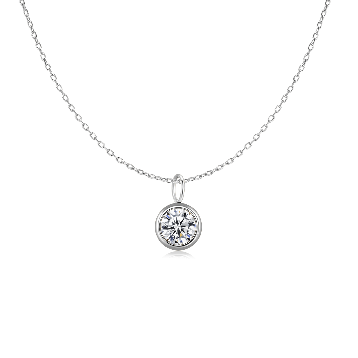 Collier Cercle Zircone - LaMaisonDesBijoux