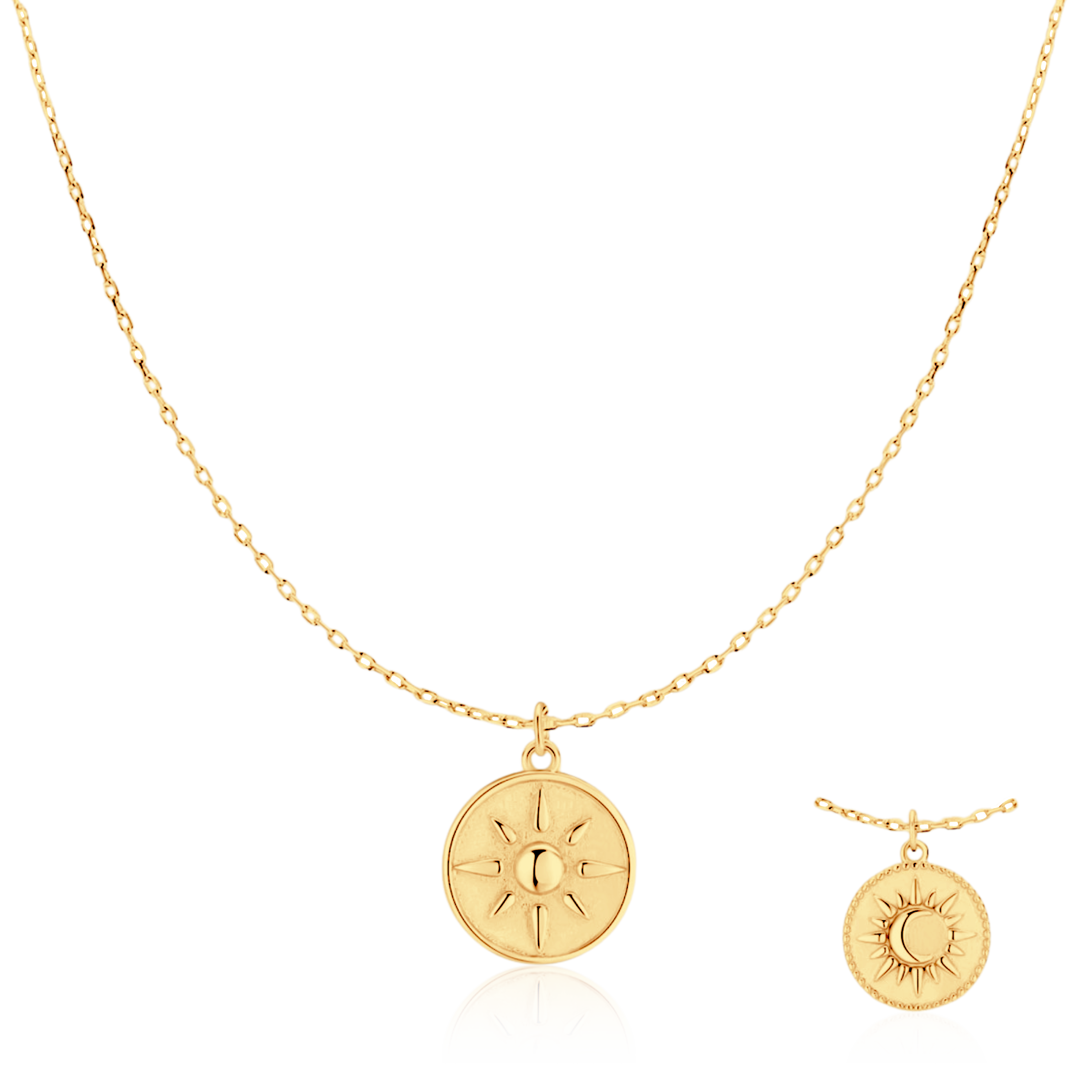 Collier Lune et Soleil