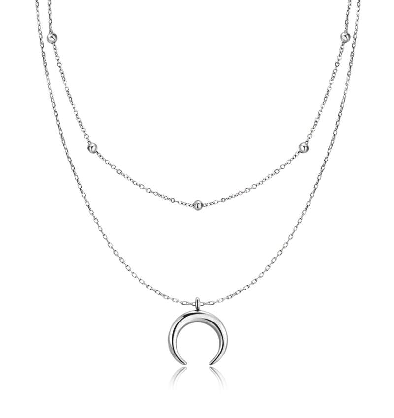Collier Demi-Lune Balles