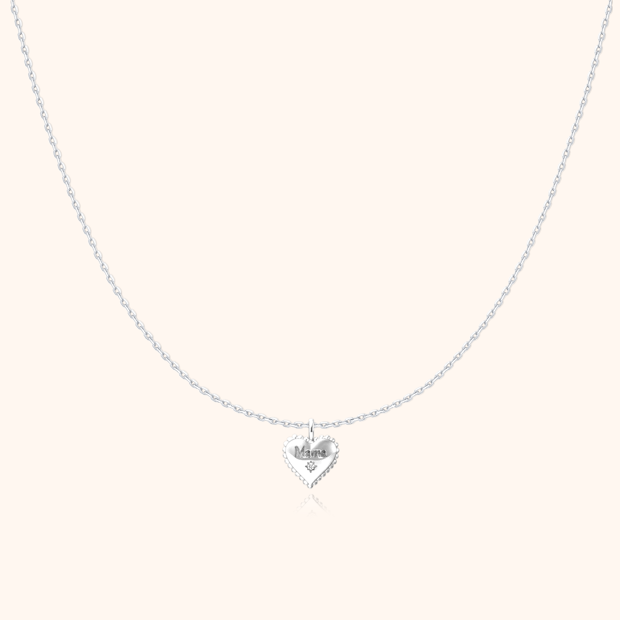 Collier "Mom Cœur"