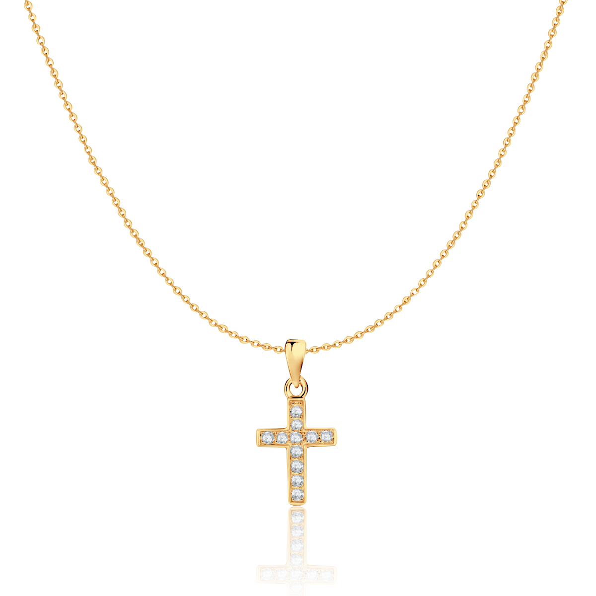 Collier Croix Illuminée