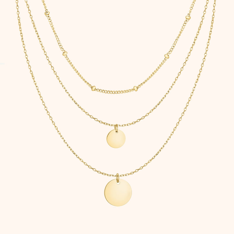 Collier "Triple Chaîne" - LaMaisonDesBijoux