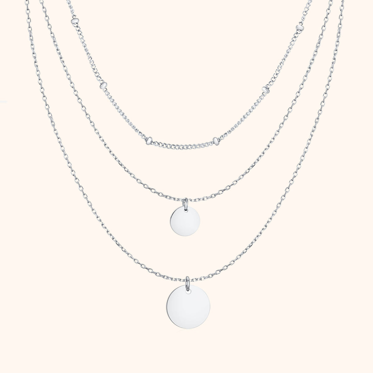 Collier "Triple Chaîne" - LaMaisonDesBijoux