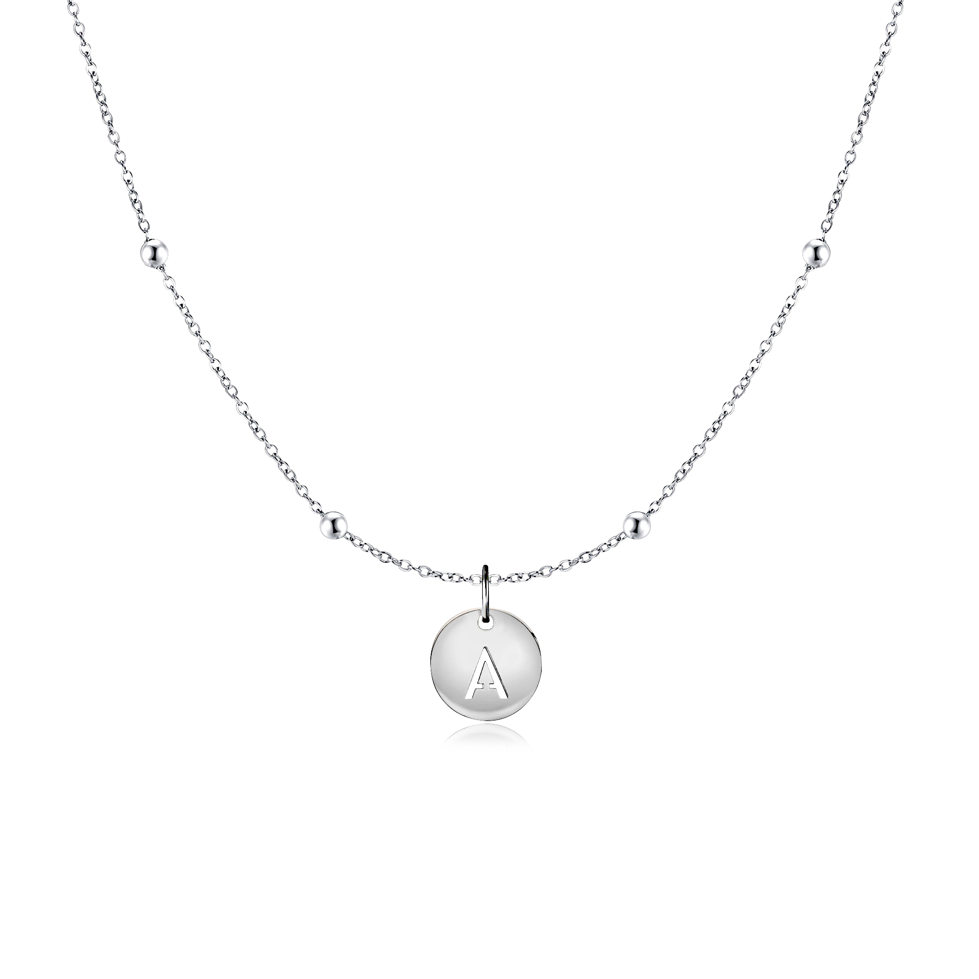 Collier Cercle Initiale