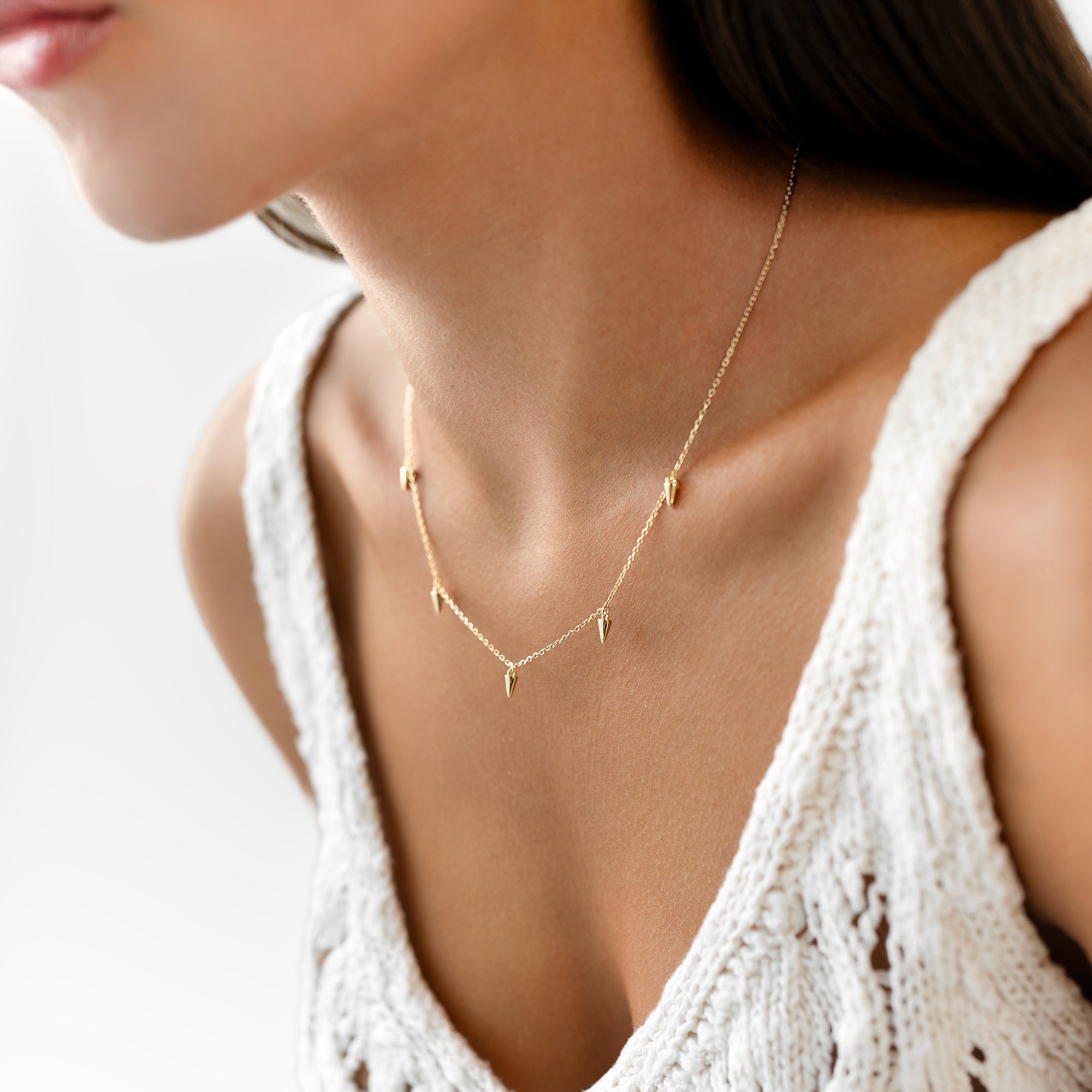 Collier "Pointes" - LaMaisonDesBijoux