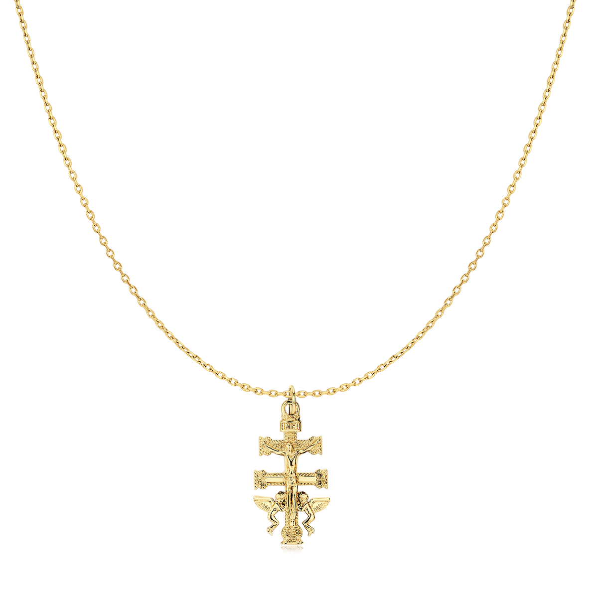 Collier Croix de Caravaca - LaMaisonDesBijoux