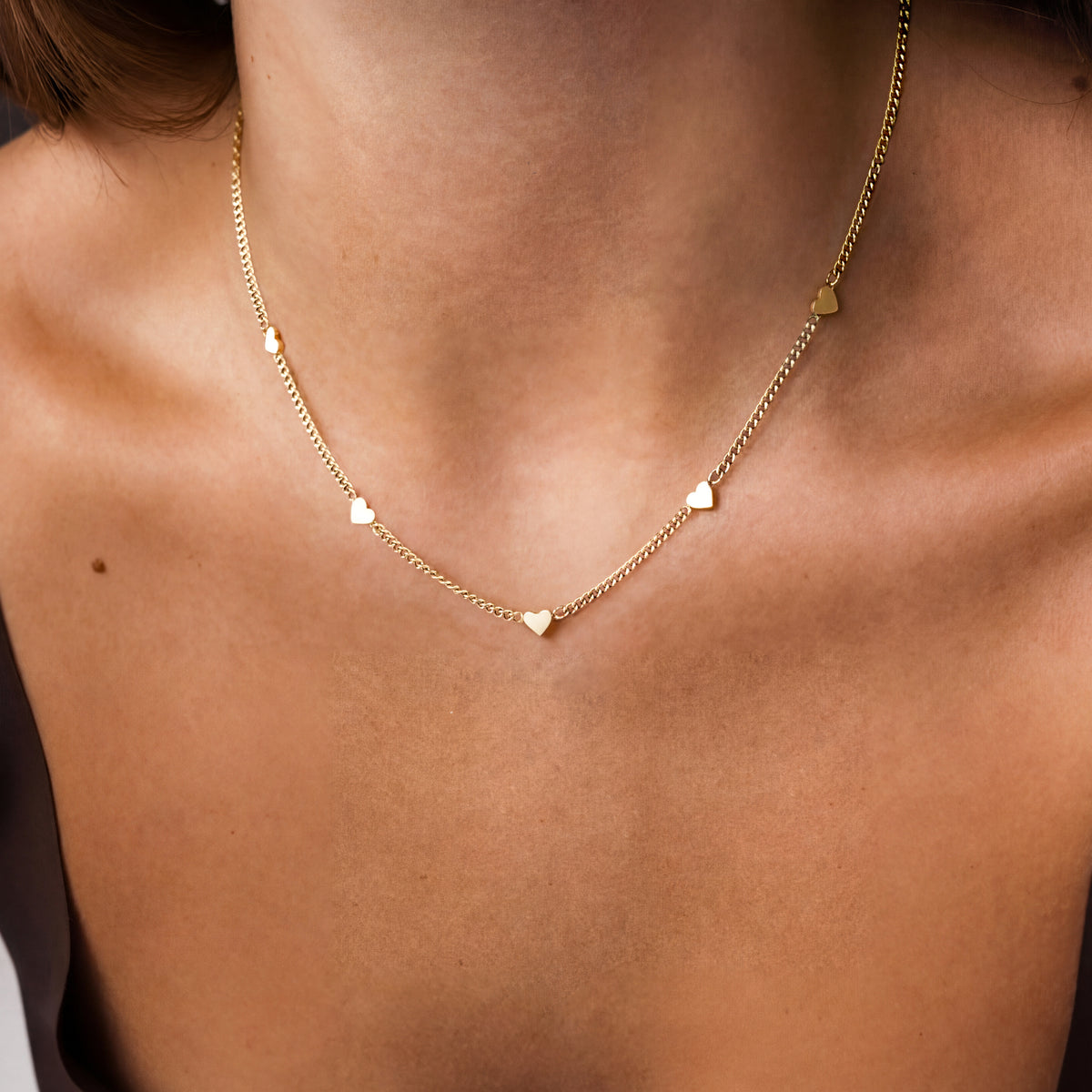 Collier Petits Cœurs