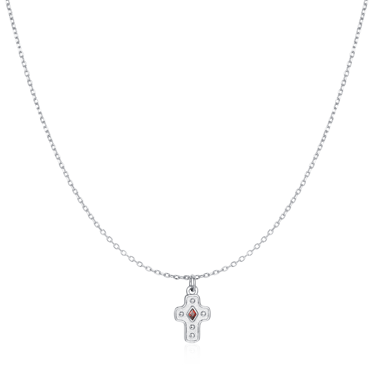 Collier Croix Diamantée - LaMaisonDesBijoux