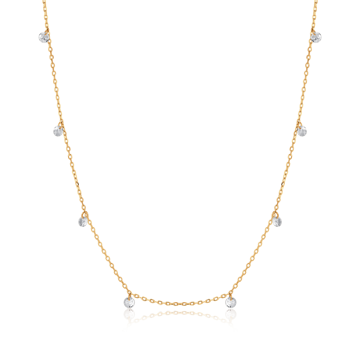 Collier Ronds Brillants